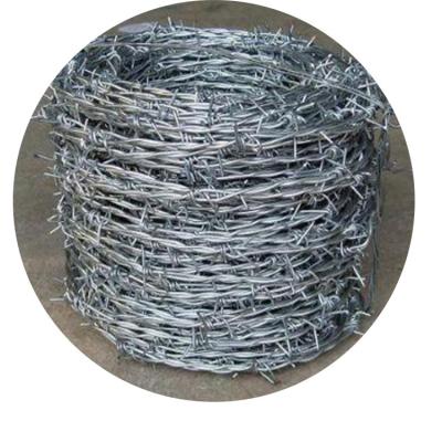 China High Quality Factory Price Steel Wire Fences Barbed Wire Price Per Roll / Galvanized Barb Wire Coil Barbed for sale