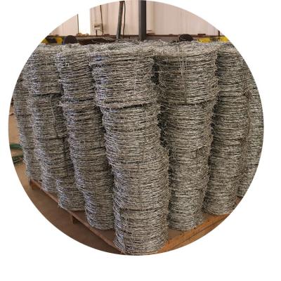 China Galvanized Steel Wire Barbed Wire Mesh / Barbed Wire Price Per Roll For Sale for sale