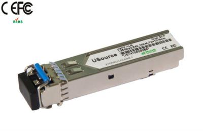 Cina ricetrasmettitore ottico del ricetrasmettitore 10km 1000BASE-LX SFP di tasso di dati 1.25G 1310nm SFP in vendita