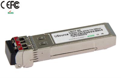 China 10GE SFP+ Optische Zendontvanger 10 Gbps 40KM 1550nm, vezelmodule Te koop