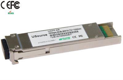 China 1550NM Wavelength XFP Fiber Transceiver XFP-10GZR-OC192LR / 10G Fifre Channel for sale