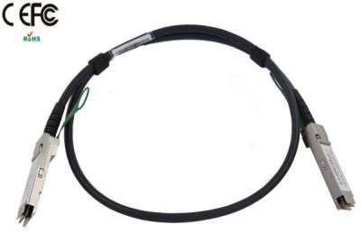 China Datenrate DAC 1 Meter-40G verkabelt QSFP-H40G-CU1M, QSFP + kupfernes Kabel zu verkaufen