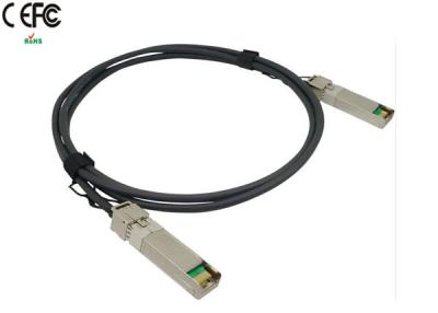 中国 1m の長さ 10G SFP+ DAC のケーブルで通信します/SFP-H10GB-CU1M 受動の Twinax 銅ケーブル 販売のため