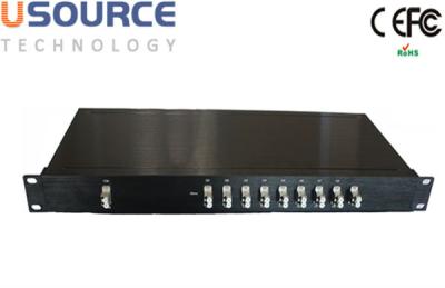 China 200GHz Thin Film Filter DWDM Mux Demux Rack Mount Chassis up to 32 Channels for sale