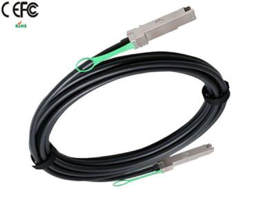 China Abgeschirmte kupferne 40G QSFP verweisen Befestigungs-Kabel QSFP-H40G-CU5M zu verkaufen