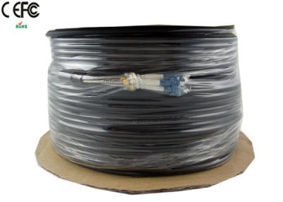 China Single Mode Armored  CPRI Cable 4 Fibers LC end spiral helical for Outdoor for sale