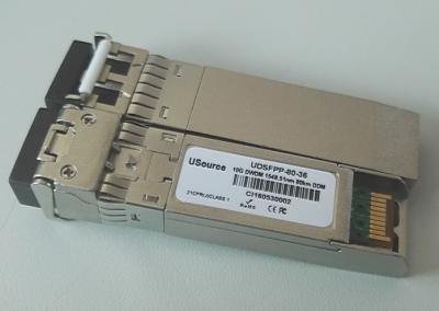 China Kanaal 36 1548.51nm 80KM 10G SFP+ DWDM het Compatibele systeem van Zendontvangercisco Te koop