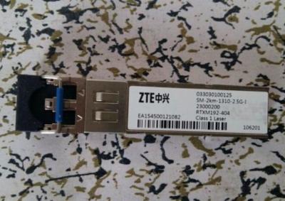 Chine SM optique 2KM d'émetteur-récepteur de ZTE OBSAI SFP 1310 2.5G RTXM228-604 SM-2KM-1310-2.5G-I à vendre