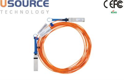 中国 QSFP SFF-8436のmellanox 56Gb/s QSFP+の活動的な光ケーブルQSFP+の結合の解決 販売のため