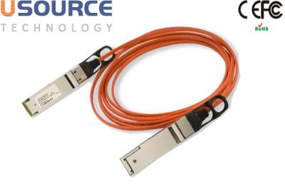 中国 56G Quadwire AOC 4x14G Infiniband FDR QSFP 56Gのブレイクアウトの活動的な光ケーブル 販売のため