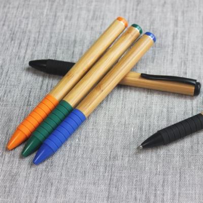 China Wooden Bamboo promo gift Wood pens natural ballpoint pen for sale