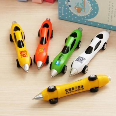 China Fancy car shape ballpoint pen with custom logo for sale