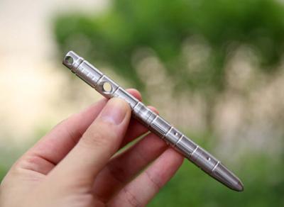 China new high grade camouflage painted a military weapon ball pen for self defense for sale