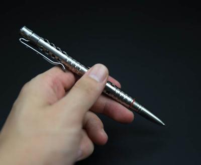 China new style tungsten steel tactical pen  high hardness self defense metal ball pen for sale