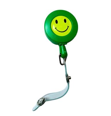 China ABS+Metal Hot selling high quality retractable plastic badge reels for sale