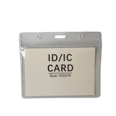 China ID Card Badge Holding Manufacturer Customization Printing Durable Pvc Clear Plastic Business Card Holders for sale