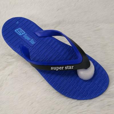 China Plastic Flip Flops Wholesale PVC Flip Flops Slippers For Men for sale