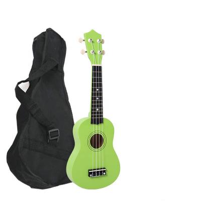 China Basswood Multiple Colors Material Basswood For Beginner Family Concert Studying 21 Inch Acoustic Ukulele for sale