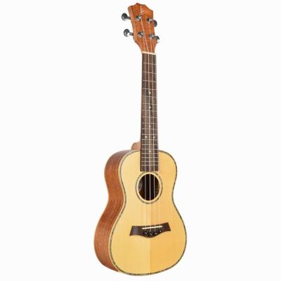 China Fair-sounding Chinese Hand Make 23 Inch Ukulele Student Practice Ukulele Beginner Acoustic Fir Wooden Ukulele Excellent Musical Instrument for sale