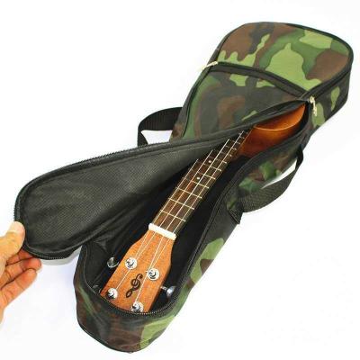 China New thickened padded waterproof backpack yellow musical instrument ukulele China guitar bag LB-P01 for sale