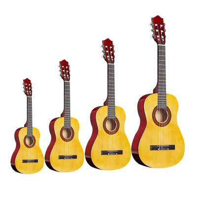 China Chinese Student Manufacturer Goods 34 Inch Or Full Solid Classical Guitar Customized for sale