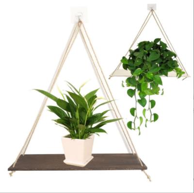 China Minimalist Simple Home Wall Decoration Arming Rope Shelving for sale