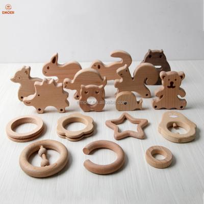 China Wooden wooden baby teething toys for sale