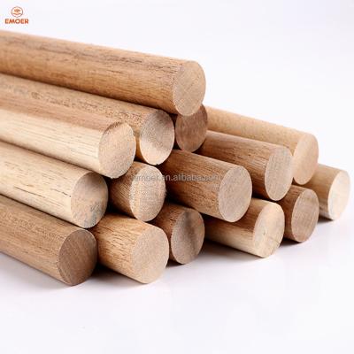 China Home Decoration DIY Smooth Round Wooden Stick For Crafts for sale