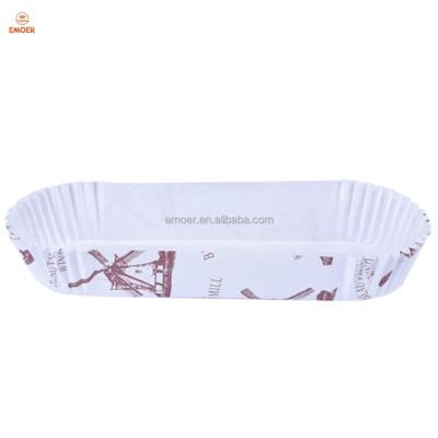 China Disposable Oval Paper Baking Cups for sale