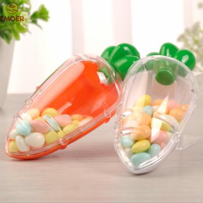 China Gift & Craft Cartoon Mini Transparent Box Creative Ps Materials Plastic Environmentally Friendly Food Storage Box for sale