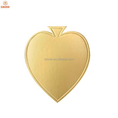 China Waterproof Heart Shaped Mousse Cake Panels for sale