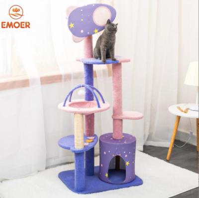 China Cat Rack Cat Nest Large Stocked Cat Daily Necessities Pet Toys for sale