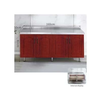 China Wholesale Door High Quality Red Plane Chinese Style Cabinet Wooden Cupboard (Apple Wood) 160cm for sale