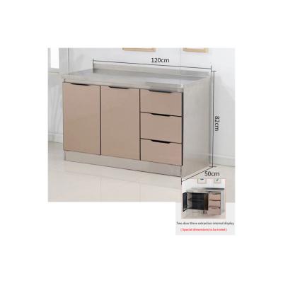 China Chinese China manufacturer direct wholesale three-draw 120 (steel cabinet) flat modern cheap sideboard for sale