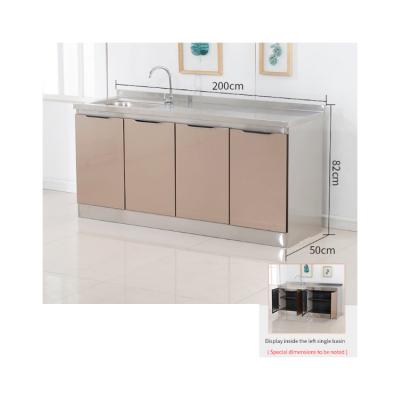 China Factory direct supply 200 Chinese simple five-door sideboard best price directly (steel cabinet) for sale