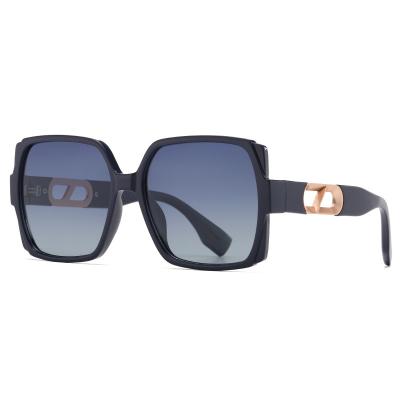 China Wholesale Oversized Sunglasses 2023 Fashion Trend TR90 Polarized Sun Glasses For Women Logo Sun Glasses Shades Custom Made for sale