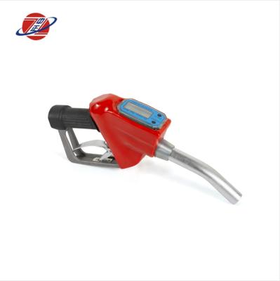 China Oil Station Auto Fuel Nozzle with Electronic Digital Multimeter Fuel Dispenser Nozzle for sale