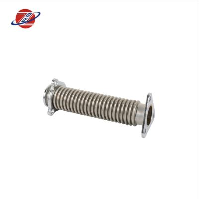 China Corrugated Oil Station 304 316 Stainless Steel Pipes / Bellows Hose for sale