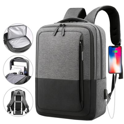 China With USB Business School Wet Dry Backpack 15.6 Inch Travel Bag Waterproof Laptop Backpack Men Bag With USB Charger for sale