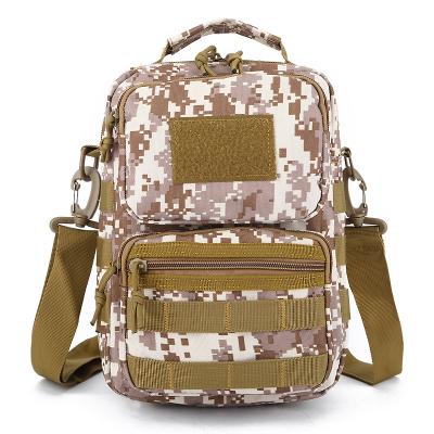 China High Quality Waterproof Custom Made Military Anti Theft Messenger Bag Casual Shoulder Bag For Camping Men Camouflage Outdoor Military Chest Hike Bag for sale