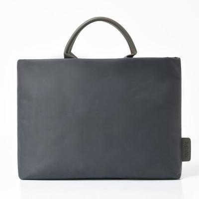 China New Simple Portable Eco-friendly Business Briefcase Solid Color Laptop Bag Waterproof Folder Bags for sale