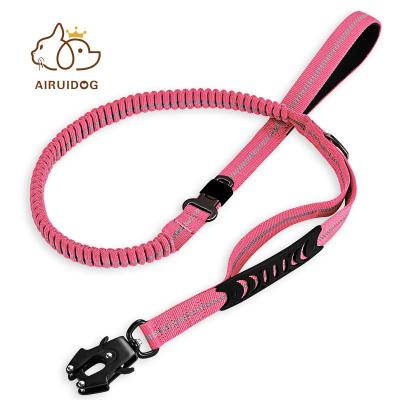 China Sustainable Sustainable 2023 Pet Supplies Small Dog Leash Kinetic Recovery Rope Comfortable Luxury Neoprene Custom Designer No Pull Pet Dog Leash for sale