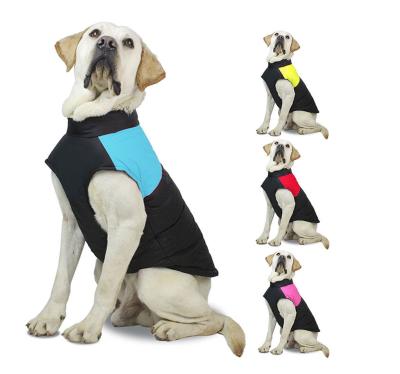 China Sustainable Sustainable 2022 Wholesale Winter New Pet Clothes Warm Dog Cotton Vest Dog Clothes Pet Products for sale