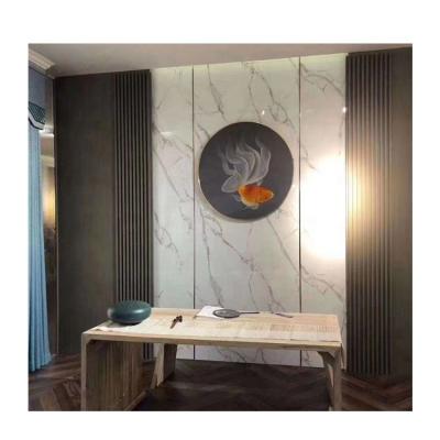 China Contemporary Light Artistic School Hardboard Stone Wall Panel for sale