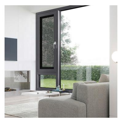 China Contemporary Durable Prefab House Small Sliding Upvc Soundproof Window for sale