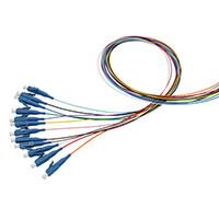 China Simplex LC UPC Fiber Optic Pigtails 1310nm 1550nm Wavelength for sale