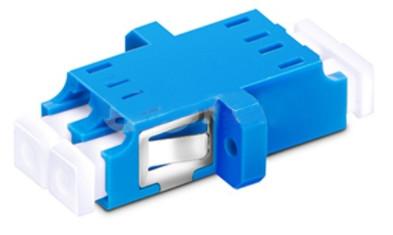 China LC/UPC To LC/UPC Lc Duplex Adapter , Single Mode Fiber Optic Coupler for sale