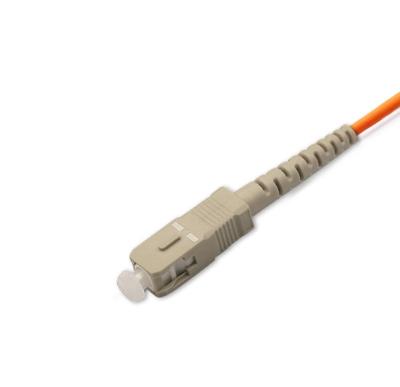 China SC APC UPC 0.9mm Fiber Optic Connector Single Mode / Multi Mode for sale