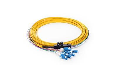 China Patch Cord Fiber Optic Jumper With Sc / APC LC / Upc FC St Connectors for sale