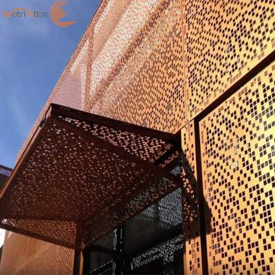 China Modern Facade Wall Aluminum Exterior Cladding Designs High Quality Facade Wall for sale